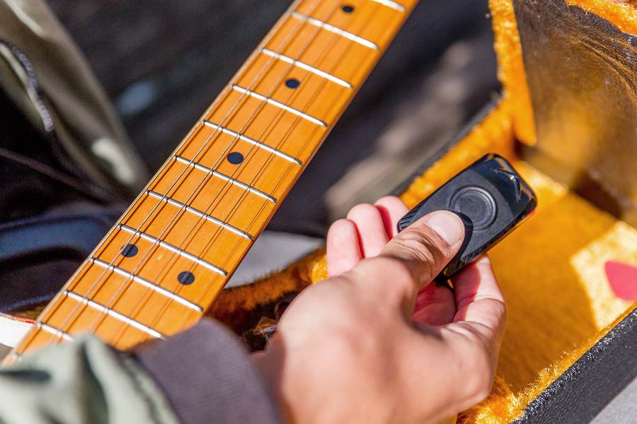 FindMe Tracker - Musiker mit Tracker